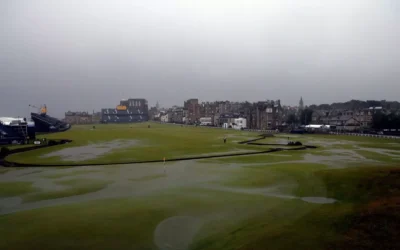 Proč je nejlepší hrát na slavném Old Course, St. Andrews v náročných podmínkách?