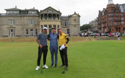 Hvězdná sestava na greenu: Mrázek, Šmicer a Berger dobývají St Andrews!